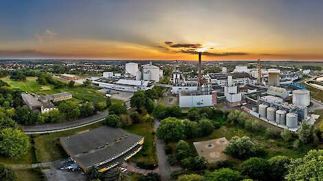 De Cosun suikerfabriek Anklam.