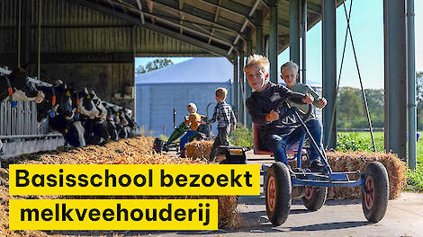 Basisschoolkinderen de boer op in Zelhem: 'Met leuke activiteiten meer leren over voedsel'