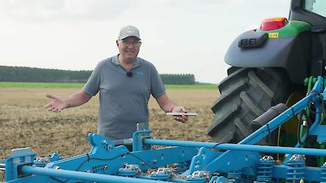 Lemken Rubin 10 compact-schijveneg op zware klei in actie. Met uitleg door specialist