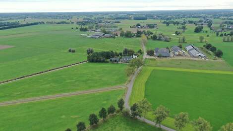 Foto ter illustratie: Gelderland vanuit de lucht.