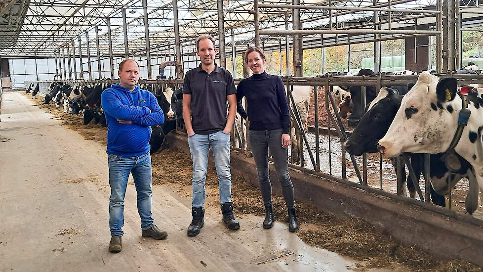 V.l.n.r.: Raoul Frenken, Roel van den Borne en Leonie van Zuilichem.