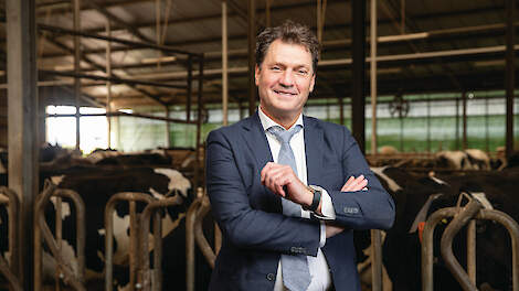 Albert de Groot gelooft in de relevantie van zuivel en de toekomst van de melkveehouderij.