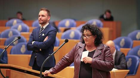 Caroline van der Plas en Derk Boswijk in Tweede Kamer