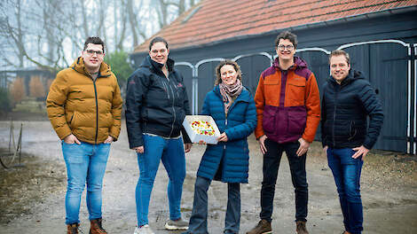 Koen van Didden, Dominque Cammaert, Marijn van Doorn, Koen Klompe en Jeffrey Prins (Leendert Jan Onnes kon niet aanwezig zijn).