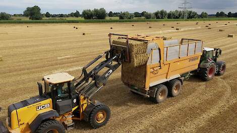 Transport stropakken met Joskin-kipper