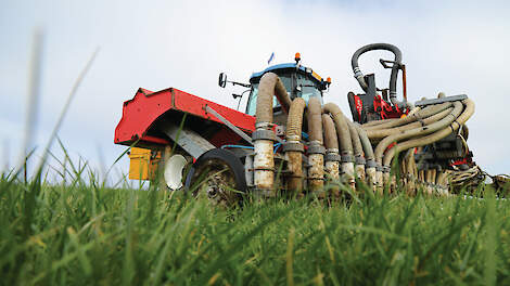 Het sturen op een laag ureumgetal loont, stelt Boerenverstand. „Bij een tankureum van 21 mag je 38 kuub drijfmest per hectare uitrijden, bij 17 is dat 40,3 kuub.”