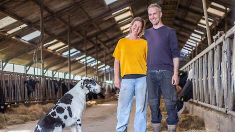 Jacob Faber runt samen met zijn vrouw Sarah Verroen VOF Opperkampen in Dronryp (FR).