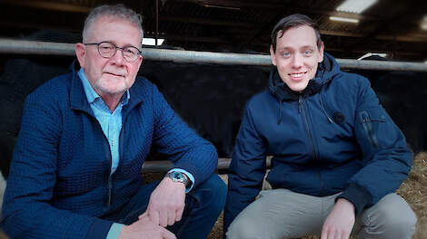 Zwier van de Vegte (links) en Sander Gerritsen.