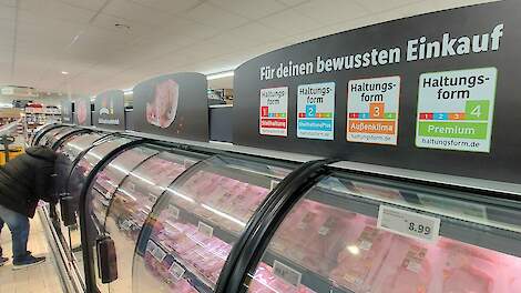 Ondanks tegenvallende verkopen verhogen de Duitse slachterijen hun notering met 10 cent tot 2,10 euro.