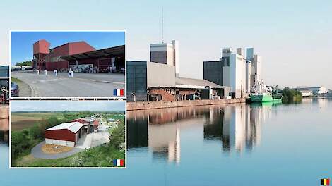 Foto's van de locaties van Voeders Huys in België en Noord-Frankrijk.
