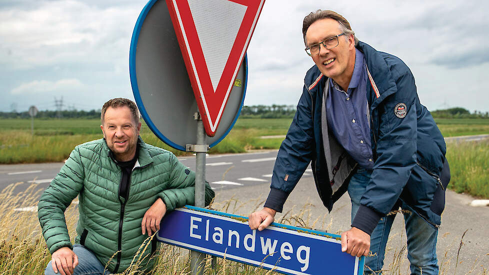 Harry Schreuder (l) en Peter Priem