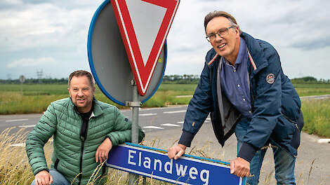 Harry Schreuder (l) en Peter Priem