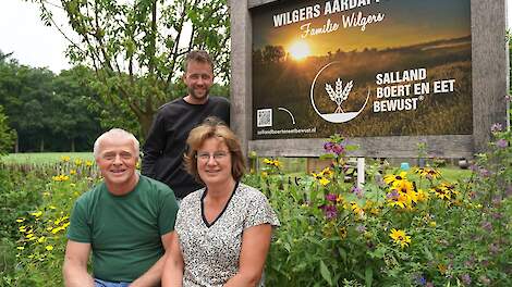 Wilgers-Aardappelen (l. Leo, m. Ton, r. Rinie)
