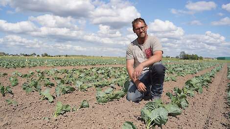 Kasper Kleijwegt: ,,Honderd procent erop zitten is niet meer genoeg; je moet er 200 procent op zitten om de teelt tot een goed einde te kunnen brengen.’’