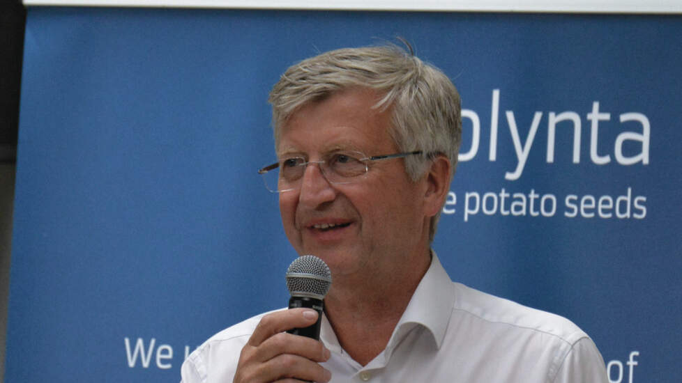 Peter Poortinga aan het woord.