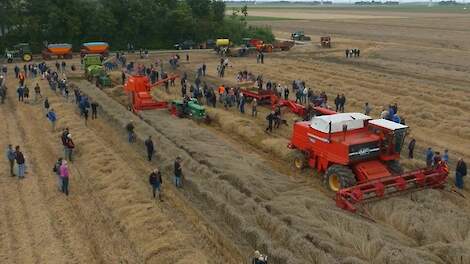 Oogstdag 2025 Polderpioniers en OTMV Flevoland