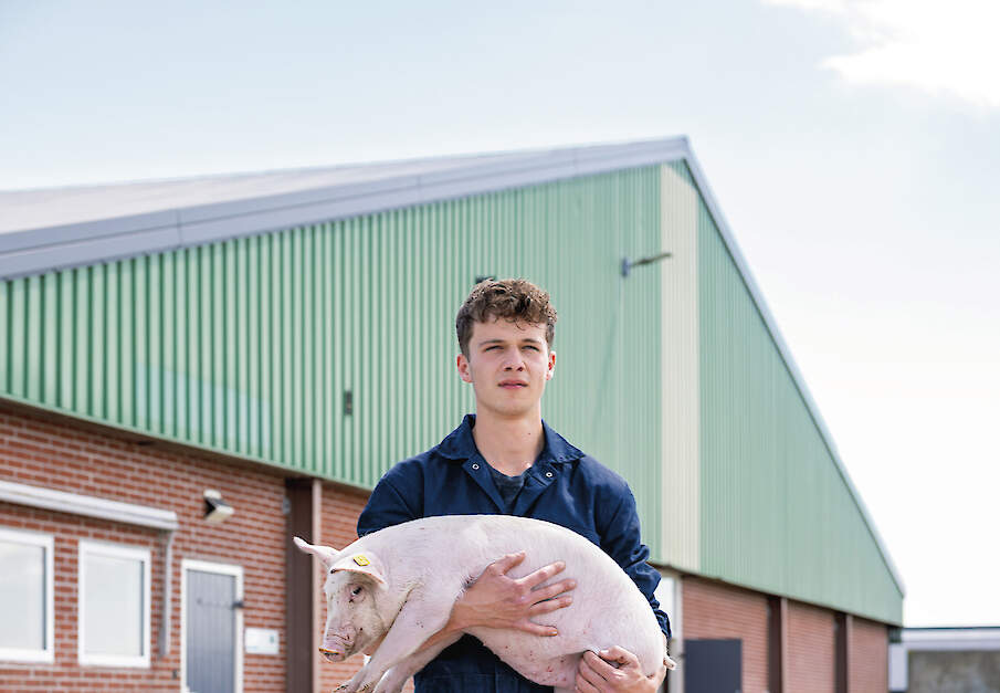 „Ik wil varkenshouder worden. Geen twijfel. Het moet een bedrijf worden met oog voor diergezondheid, duurzaamheid en rendement. Ik wil de beste zijn.”