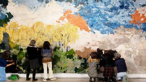 Beeld ter illustratie: kunstwerk 'Tangible Transformations' van Claudy Jongstra, fotograaf: Xavier Padros