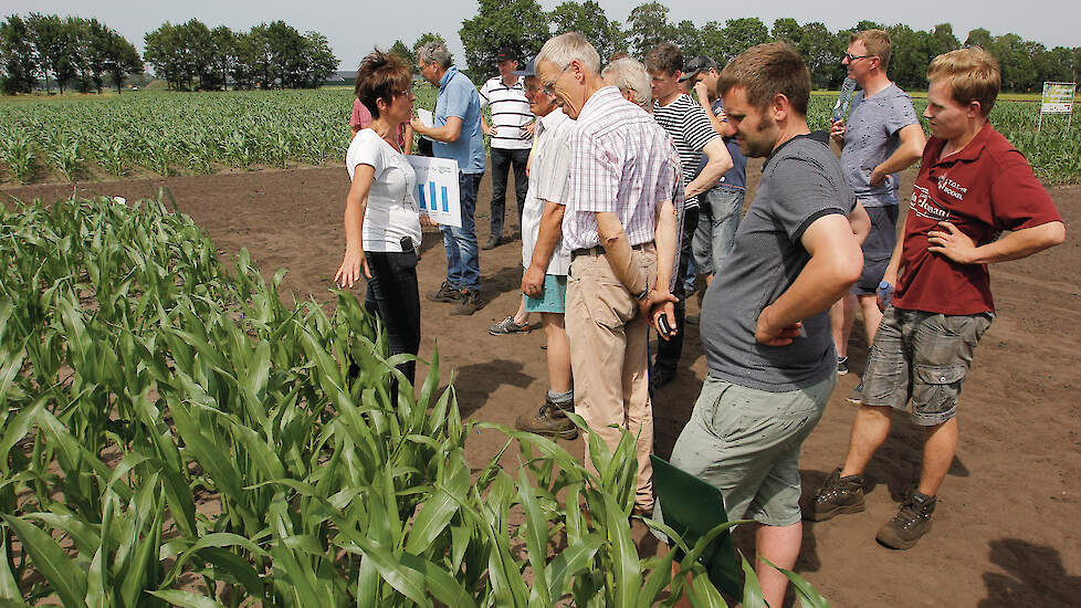 Een eerdere bijeenkomst van WUR Vredepeel, een van de samenwerkingspartners bij Boerderij van de Toekomst Zuidoostelijk Zand.