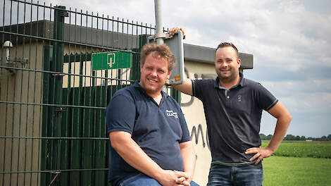 Gerrit Lucas (links) en Stefan de Lint.