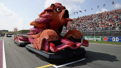Vorig jaar maakte de bloembollensector in augustus reclame voor zichzelf tijdens de Formule I-race in Zandvoort.