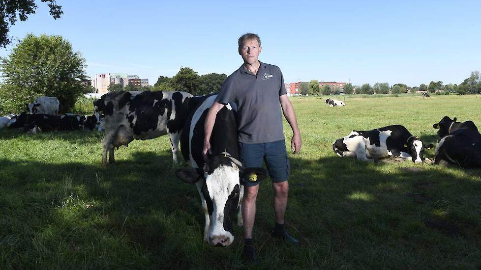Harold van Vilsteren van melkveebedrijf Het Rode Huis.