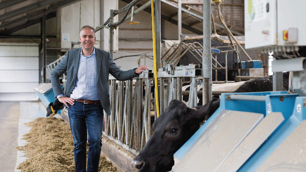 Aebe Aalberts, manager van de Dairy Campus in Leeuwarden.
