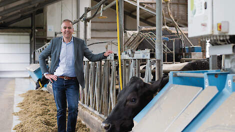 Aebe Aalberts, manager van de Dairy Campus in Leeuwarden.