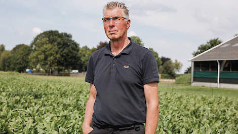 De Groningse akkerbouwer Harry Geling maakte gebruik van de regeling voor de aanschaf van een rotorwieder.