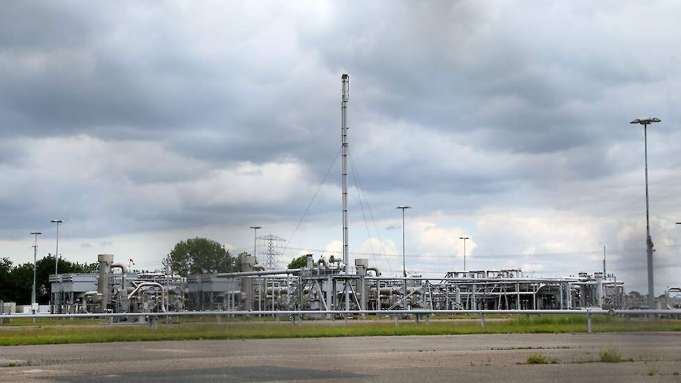 Beeld van gaswinning in Groningen ter illustratie.