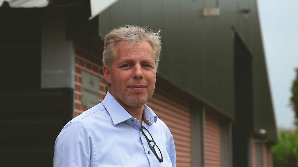 Voorzitter Bart-Jan Oplaat van de Nederlandse Vakbond Pluimveehouders (NVP).