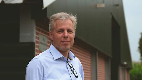 Voorzitter Bart-Jan Oplaat van de Nederlandse Vakbond Pluimveehouders (NVP).