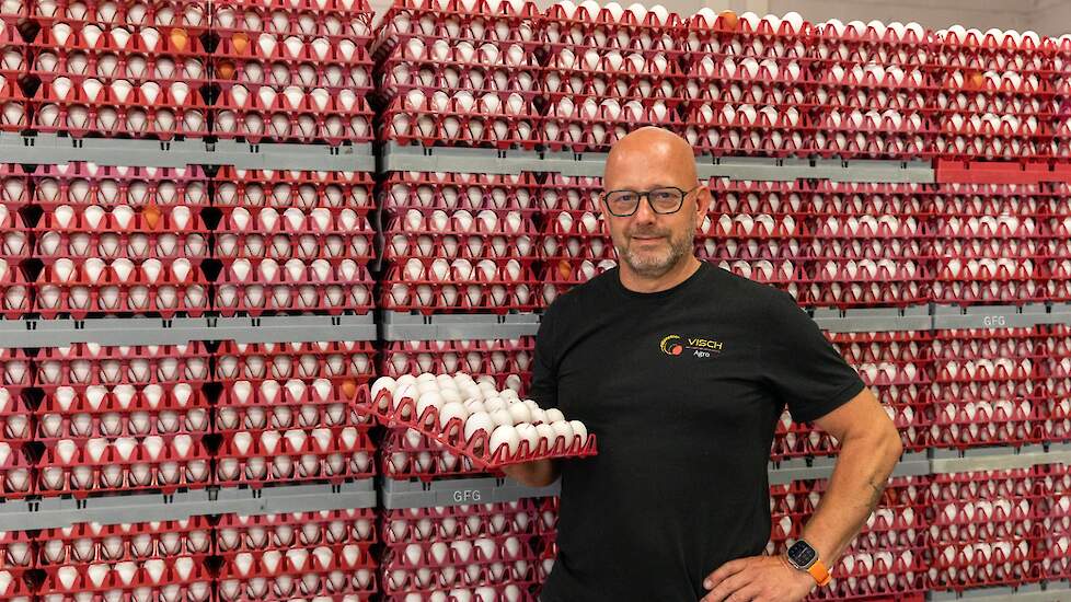 Legpluimveehouder Alex Visch uit 't Harde: "Ik zoek continu naar manieren om nog meer uit mijn bedrijf te halen."