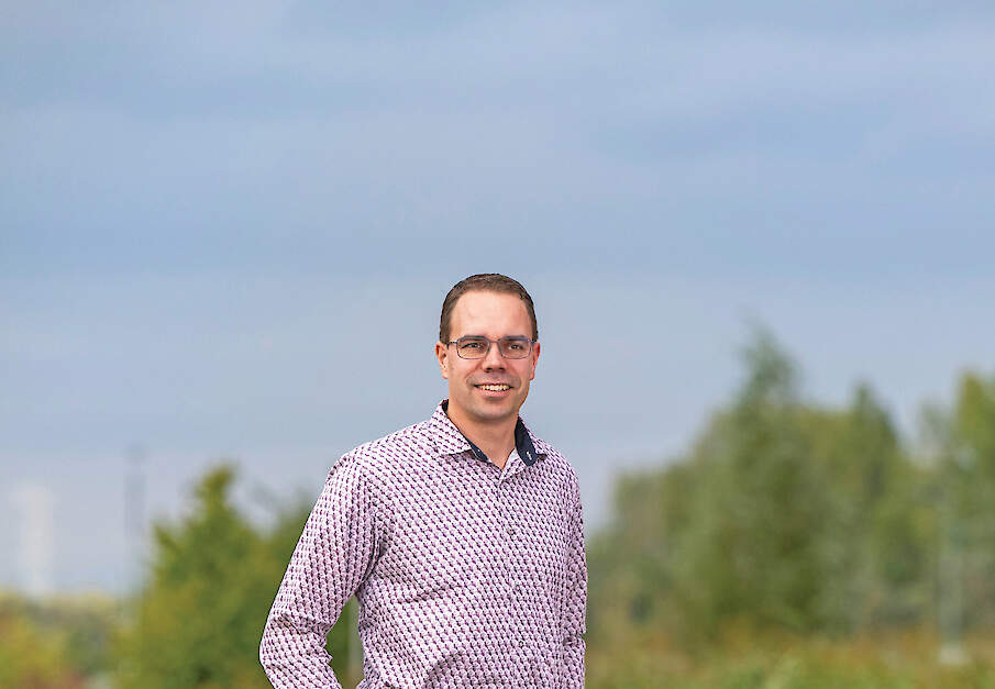 Mark Vossen is de innovatie-aanjager van de varkenshouderij, maar hij jaagt ook graag óp innovaties.