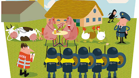 Het komt regelmatig voor dat politie of NVWA voor niets komen na een anonieme oproep over zogenaamde overtredingen dierenwelzijn.
