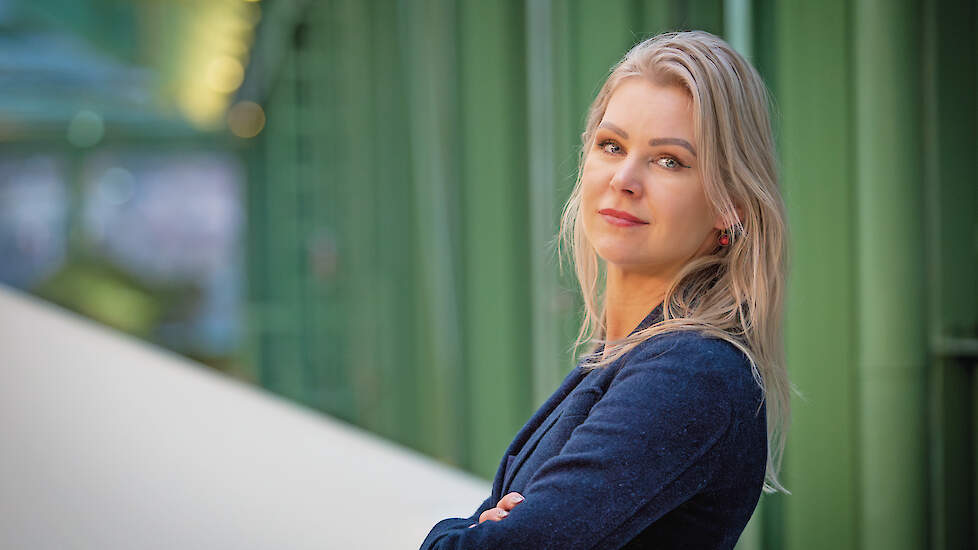 Femke Wiersma: „De landbouw zag er honderd jaar geleden anders uit dan nu. En over honderd jaar ziet die er ook weer anders uit. Jonge boeren staan aan het begin van het proces.”
