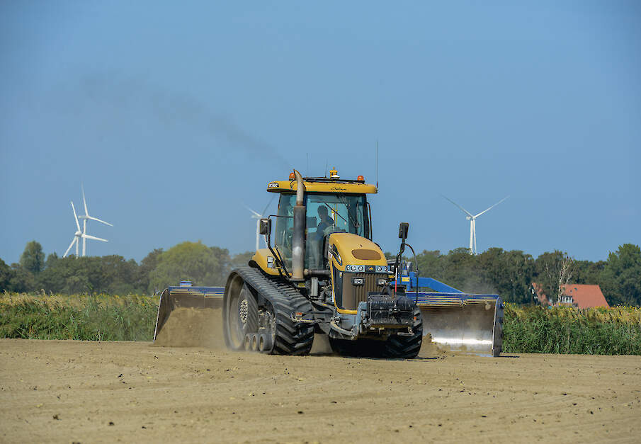 De hoofdtaak van het bedrijf in beeld gebracht.