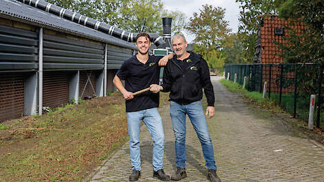 Jens Vissers werkt thuis al drieënhalf jaar volop mee, regelt al veel zaken zelf en neemt het stokje in de toekomst over van zijn vader Mathij.