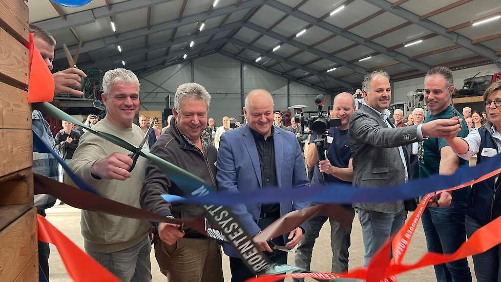 Van links naar rechts: Jacob van der Borne, Tom Derikx, Gerard Noordman, Marc Oudenhoven, Roy Bexkens, Frank Mijs, Brigitte Kroonen.