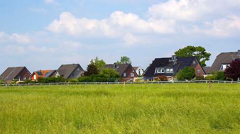 Weiland aan rand dorp