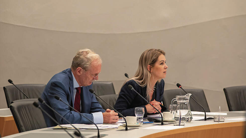 Rummenie en Wiersma eerder in actie in de Tweede Kamer. Onder: Wiersma blijft in Den Haag.