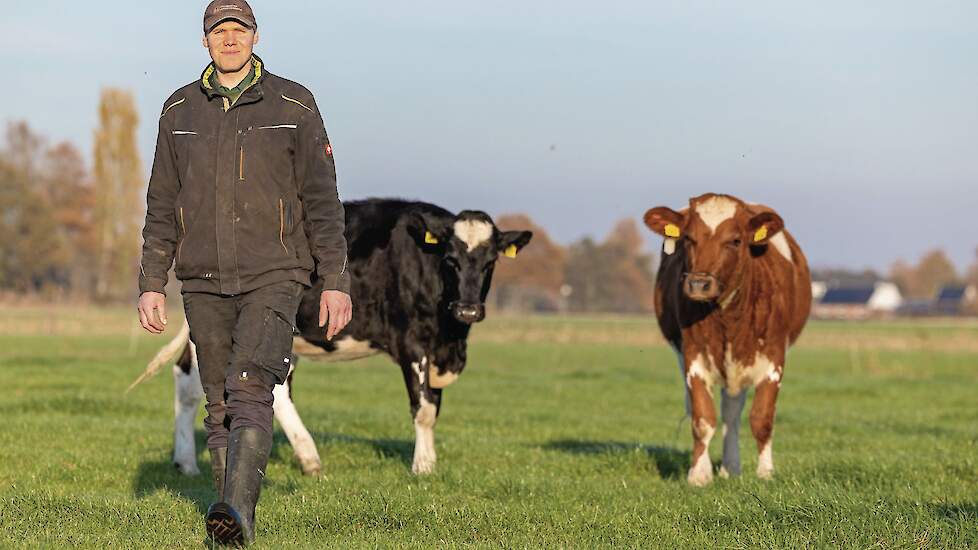 Hendrik Wesselink doet mee aan het Markemodel, dat onder de naam Doelsturing Melkveehouderij Gelderland wordt uitgerold.
