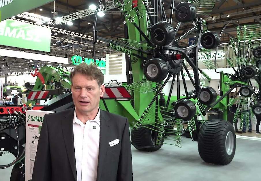 Veel prototype nieuws bij SaMASZ op Agritechnica 2025