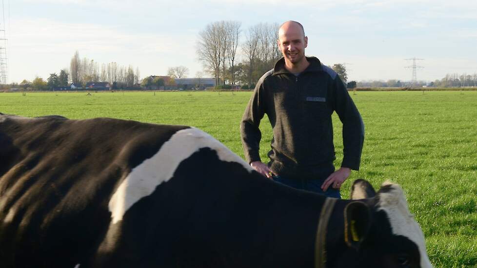 Rob Giesen Angeren, deelnemer Agolin Ruminant project, stijging gehalten na gebruik Agolin Ruminant