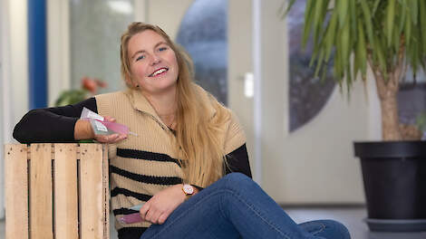 Sanne Oudhof is bedrijfsleider bij Varkens KI Twenthe.