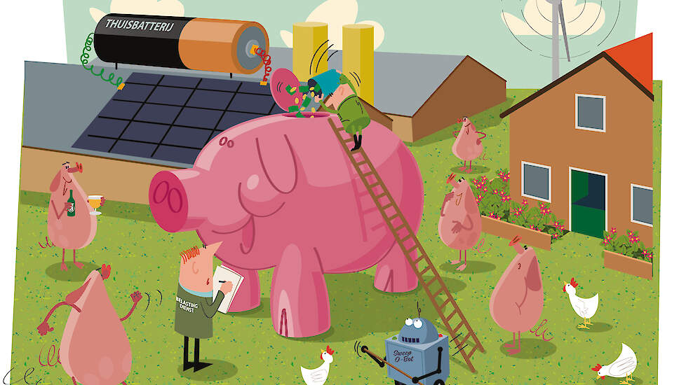 De sleutel tot slim investeren zonder vergunning is kostenbesparing, arbeid, energie en vooral bufferen.