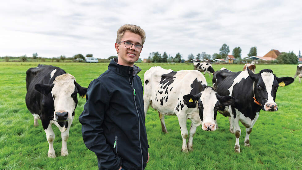 Herre Klaas IJkema biedt met plasdras en andere maatregelen veel ruimte aan weidevogels
