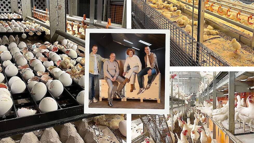 Vier leden van de familie Claessens-Jenniskens