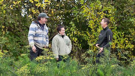 Vincent, Maaike en Lilian van De Groene Erfdelers