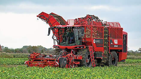 De nieuwe Vervaet Q621 aan het werk.